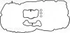 GASKET SET, ROCKER COVER VICTOR REINZ 151005501 (фото 1)