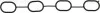 Прокладання впускного колектора Hyundai i20 1,4-1,6 2008-, i30 1,4-1,6 2007-2012, Kia Ceed, Soul 71-54066-00 VICTOR REINZ 715406600 (фото 1)
