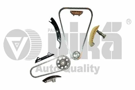Комплект ланцюга ГРМ з планками та зірочками VW Golf (99-05),Passat (05-10,11-14), Vika 11091800401