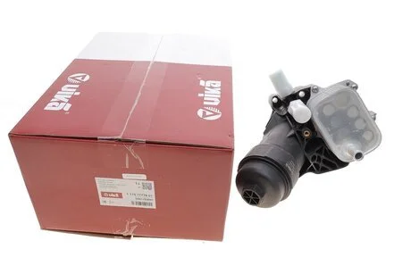Корпус фільтра масляного з радіатором 2,0D Audi A4 (07-15),A6 (12-),Q5 (09-) (11 Vika 11151777801