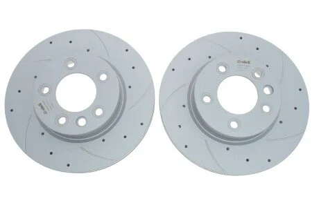 Диск гальмівний передній правий (перфорована лінія Geomed) Vika 66151716701