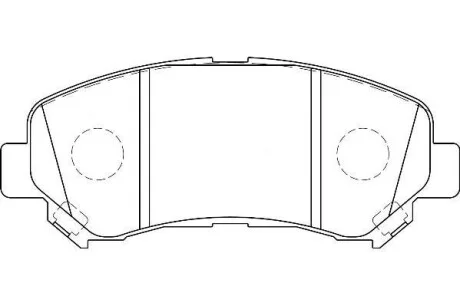 Колодки гальмівні WAGNER WBP24632A