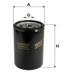 Фільтр топл. MAN (TRUCK) /PP845/2 (WIX-Filtron) WIX FILTERS 33358SE