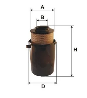 Фильтр воздушный /AK435 (WIX-Filtron) WIX FILTERS 42162E