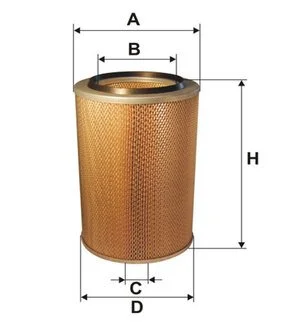 Фільтр повітряний WIX FILTERS 42208E