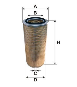 Фільтр повітряний /408 (WIX-Filtron) WIX FILTERS 42325E