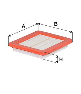 Фільтр повітряний /199/11 (WIX-Filtron) WIX FILTERS 42420