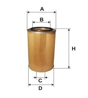 Фильтр воздушный КаМаз EURO2 WIX FILTERS 46741E