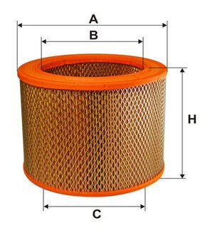 Фільтр повітряний /463 (WIX-Filtron) WIX FILTERS 93206E