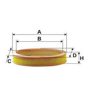 Фільтр повітряний /AE277 (WIX-Filtron) WIX FILTERS WA6005