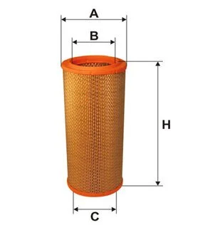 Фільтр повітряний RENAULT /AR257 (WIX-Filtron) WIX FILTERS WA6435
