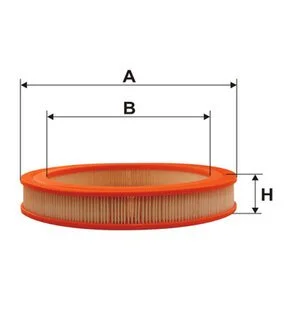 Фільтр повітряний HONDA CIVIC /AR278 (WIX-Filtron) WIX FILTERS WA6458