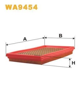 ФІЛЬТР ПОВІТРЯ WIX FILTERS WA9454
