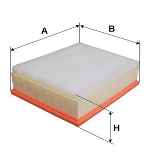 Фільтр повітряний (WIX-Filtron) WIX FILTERS WA9555