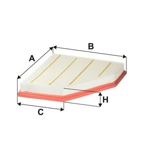 Фільтр повітряний BMW 1, 3, 4 2.0-4.0i 15- (WIX-FILTERS) WIX FILTERS WA9824