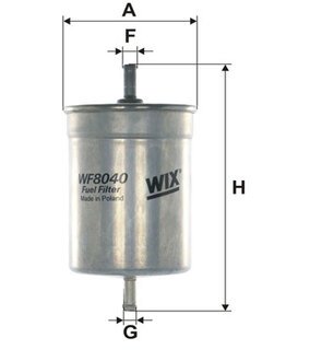 Фильтр топливный MB - SPRINTER, VITO VW - LT WIX FILTERS WF8040 (фото 1)