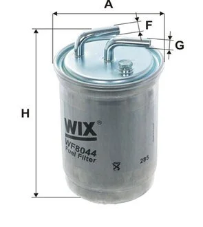Фільтр топл. FORD ESCORT /PP838/1 (WIX-Filtron) WIX FILTERS WF8044