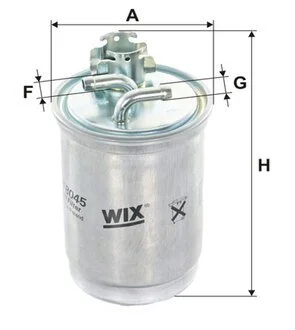 Фільтр топл. VW T4, PASSAT /PP839 (WIX-Filtron) WIX FILTERS WF8045