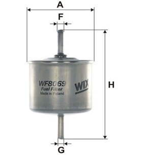 Фільтр паливний WIX FILTERS WF8069