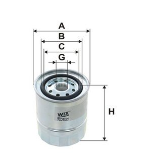 Фільтр топл. NISSAN SUNNY /PP904 (WIX-Filtron) WIX FILTERS WF8100