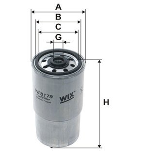 Фільтр топл. PP954/ (WIX-Filtron) WIX FILTERS WF8179