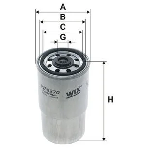 Фільтр топл. BMW E34 PP940/2/ (WIX-Filtron) WIX FILTERS WF8270