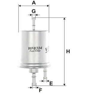 Фільтр топл. AUDI / PP836/5 (WIX-Filtron) WIX FILTERS WF8324
