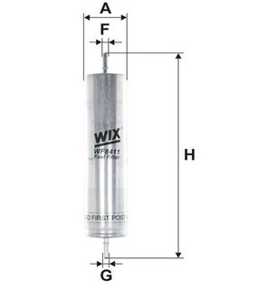 Фільтр паливний WIX FILTERS WF8411 (фото 1)