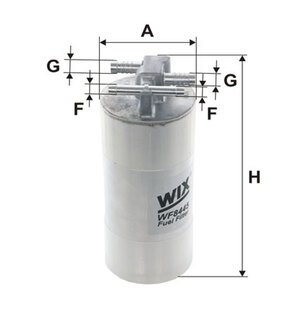 Фильтр топливный WIX FILTERS WF8445