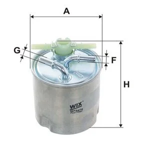 Фільтр топл. Nissan Qashqai, X-Trail; Renault Koleos (WIX-Filtron) WIX FILTERS WF8478