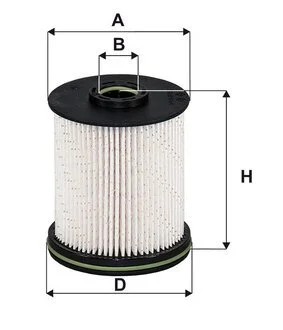 Фільтр паливний OPEL ASTRA K 1.6 CDTI 15- (WIX-FILTERS) WIX FILTERS WF8522