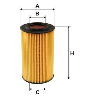 Фільтр масляний двигуна MERCEDES /OE640/2 (WIX-Filtron) WIX FILTERS WL7009