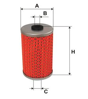 Фільтр масляний двигуна MB W123 /OM510 (WIX-Filtron) WIX FILTERS WL7024