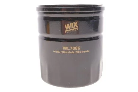 Фільтр масляний двигуна CITROEN /OP540/1 (WIX-Filtron) WIX FILTERS WL7086
