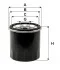 Фильтр масляный двигателя TOYOTA /OP572 (WIX-Filtron) WIX FILTERS WL7131 (фото 1)