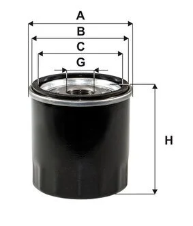 Фільтр масляний двигуна TOYOTA /OP572 (WIX-Filtron) WIX FILTERS WL7131