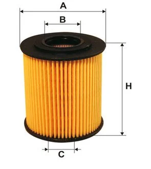 Фільтр масляний двигуна BMW E39, E46 /OE649/5 (WIX-Filtron) WIX FILTERS WL7283
