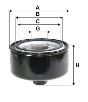 Фільтр масляний двигуна VW LT28 /OP574/2 (WIX-Filtron) WIX FILTERS WL7414