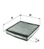 Фільтр салону /K1126A вугільний (WIX-Filtron) WIX FILTERS WP9101 (фото 1)