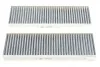Фильтр салона CITROEN BERLINGO II, PEUGEOT PARTNER II 08- угольный (2шт.) (WIX-FILTERS) WIX FILTERS WP9319 (фото 1)