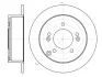 Диск гальмівний задній (кратно 2) (Remsa) Hyundai Sonata NF Magentis / Tucson I Sportage (D61 WOKING D6139900 (фото 1)