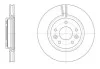 Диск тормозной передний (кратно 2) (Remsa) Nissan Qashqai II, X-trail III WOKING D6158110 (фото 1)