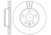Диск тормозной передний (кратно 2) (Remsa) VAG Sharan I Alhambra Galaxy I WOKING D649610 (фото 1)