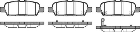 Гальмівні колодки WOKING P9763.31