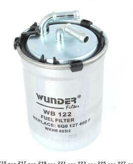 Фильтр топливный Wunder WB 122 (фото 1)