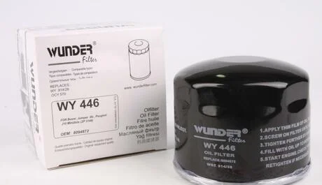 Фільтр масляний Wunder WY 446