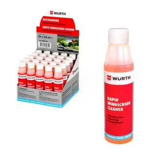 Рідина склоомивача літня концентрат 1:100, 32 мл, персик WURTH 0892333