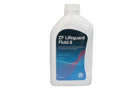 Смазка АКПП Lifeguard Fluid 8 1L ZF S671090312 (фото 1)