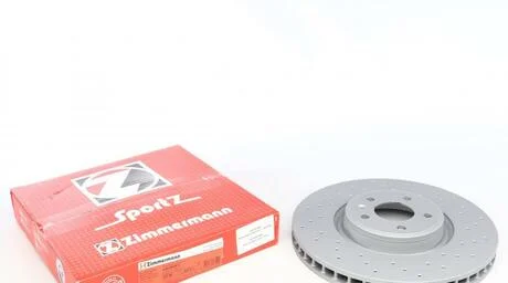 Диск гальмівний Sport ZIMMERMANN 100.3373.52