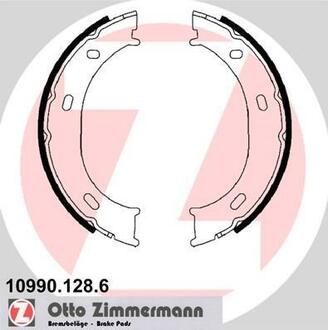Колодки тормозные ZIMMERMANN 10990.128.6